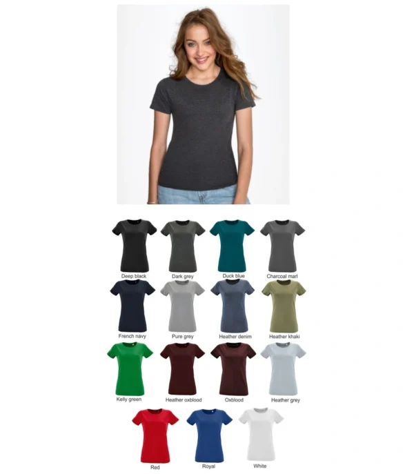 02758 Sol's Ladies Regent Fit T=Shirt